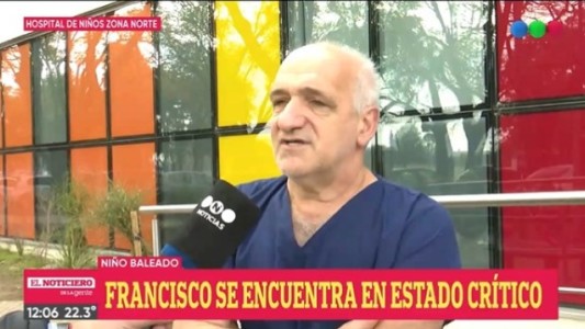 Esta grave el niño de 9 años baleado cuando hacía las compras con su mamá