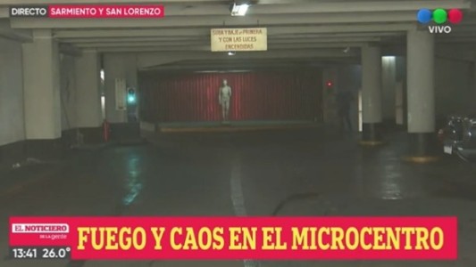 Se quemaron dos autos en una cochera céntrica