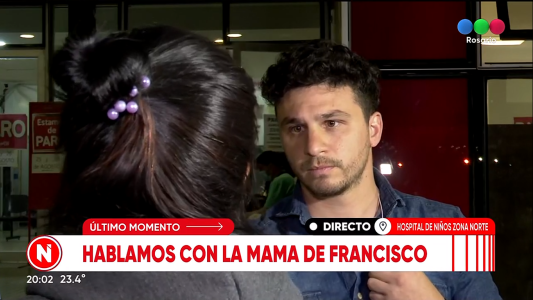 Francisco, el niño herido en una balacera, sigue peleando por su vida