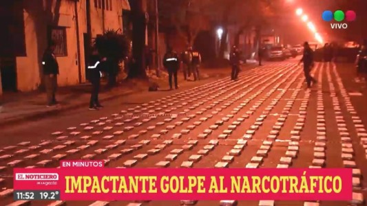 Golpe antinarco Rosario-Dubai: secuestraron 1500 kilos de cocaína