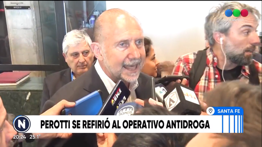El gobernador Omar Perotti llamó a tomar “dimensión” de la lucha contra el narcotráfico que enfrenta la provincia