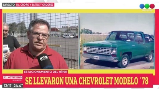 Se robaron una camioneta del Híper Libertad