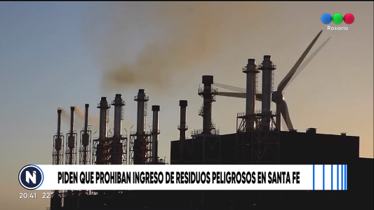 Buscan prohibir el ingreso de residuos peligrosos en Santa Fe
