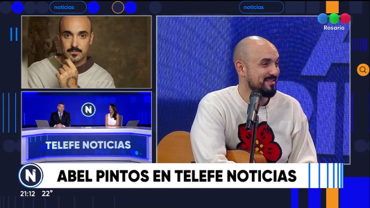En vivo: Abel Pintos en Telefe Noticias