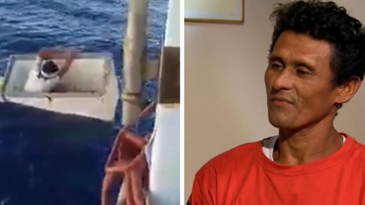 Relato de un náufrago: sobrevivió 11 días en el Atlántico dentro de un freezer
