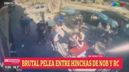 Batalla campal entre hinchas de Newell’s y Central en un bar de Pellegrini al 3100