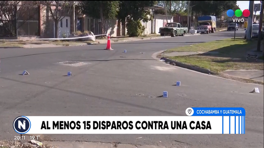 Al menos 15 disparos contra una casa en Cochabamba y Guatemala