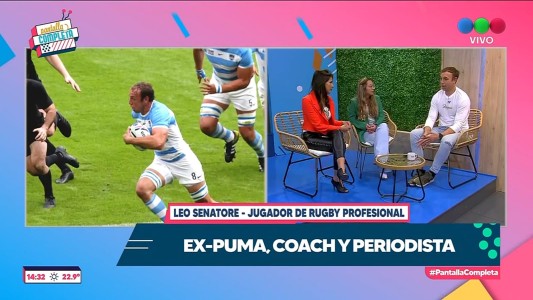 El ex Puma Leo Senatore habló sobre la profesionalización del rugby