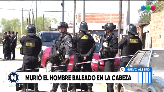 Murió el rosarino que recibió un disparo en la cabeza de una mujer policía