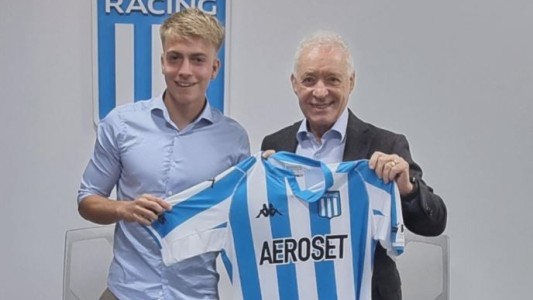 Juan Dalbón, hijo del abogado de Cristina Kirchner, firmó contrato con Racing