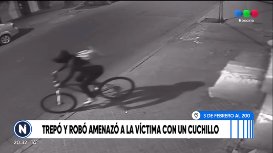 Roban en el tercer piso de un edificio