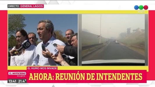 Reunión de intendentes y enérgico rechazo a la quemas en las islas