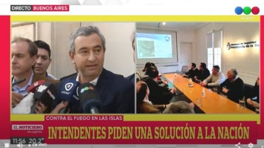 Javkin: "Necesitamos que nos escuchen porque el ecocidio se tiene que terminar"