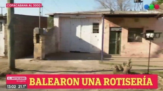 Una rotisería fue blanco a una balacera