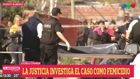 Cuatro chiquitos presenciaron el horror del doble femicidio en Nuevo Alberdi