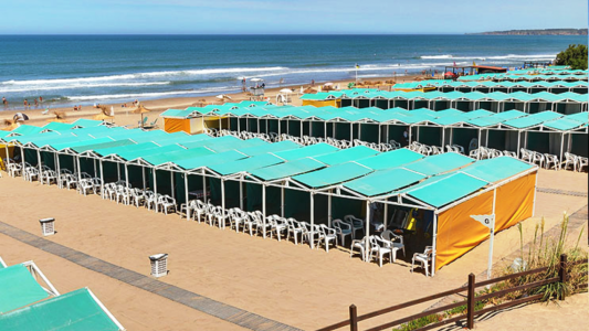 Alquiler de carpa en Mar del Plata: en la preventa, el valor por la temporada llega a $500.000