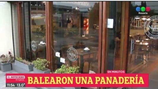 Feroz balacera a una panadería de Fisherton