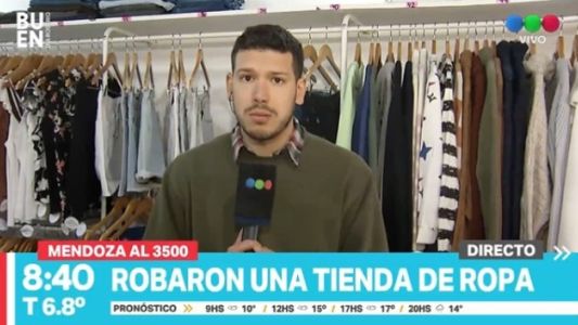 Robaron un local de ropa en barrio Echesortu