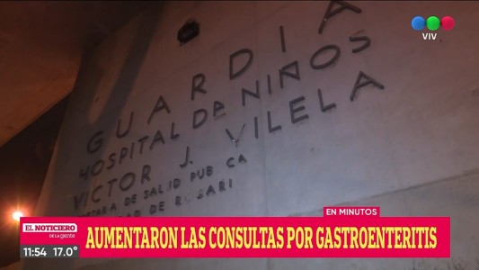Aumentaron las consultas por casos gastroenteritis en niños