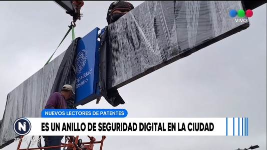 Comenzaron a instalar los “totems” con detectores de patentes