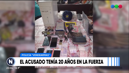 Dos policías y dos civiles a prisión por robar armas y venderlas en el mercado ilegal