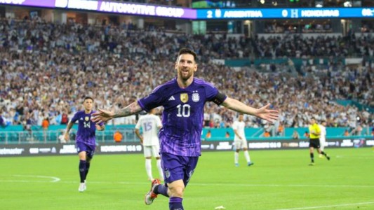 Con goles de Messi y Martínez, Argentina venció a Honduras y estiró su invicto