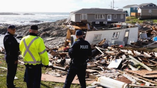 La tormenta Fiona dejó una destrucción sin precedentes en Canadá
