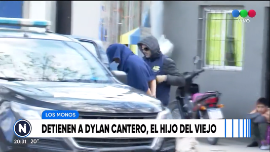 Golpe a Los Monos: detuvieron a Dylan Cantero, otro hijo del líder narco