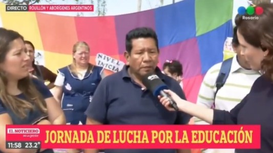 Jornada de lucha por la educación: piden la construción de un jardín