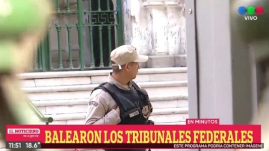 Otro atentado institucional: balearon los Tribunales Federales de Rosario