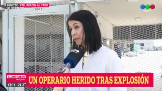 Se activó el código rojo por una explosión en una fábrica de Pte. Perón al 7900