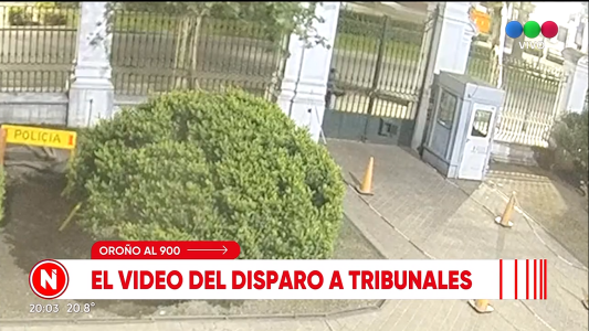 Video: Cómo fue el ataque a los Tribunales Federales