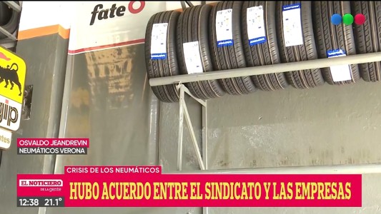 Neumáticos: Acordaron un aumento del 66%