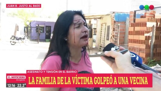 Brutal golpiza a una vecina en la cuadra del espantoso crimen