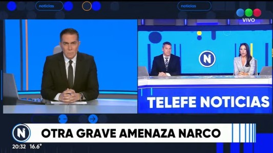 Solidaridad de Telefe Noticias tras amenazas a periodistas rosarinos