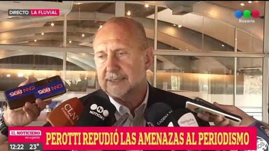 Fuerte repudio de Omar Perotti por la amenaza de muerte a periodistas