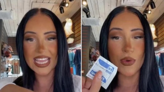 "Estoy harta": es mesera y escrachó en redes a un comensal que le dejó su número mientras cenaba con la novia