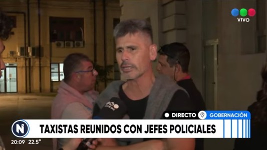 Taxistas reclamaron medidas de seguridad a funcionarios provinciales