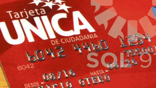 Acreditan este miércoles los fondos de la Tarjeta Única de Ciudadanía