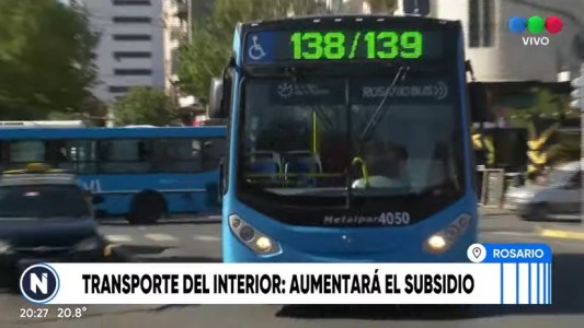 Aumentan los subsidios para el transporte del interior del país