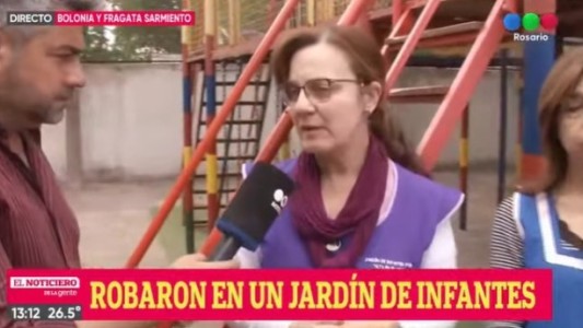Robaron en el jardín de Infantes Alta en el cielo