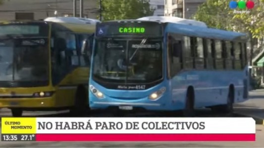 Hay acuerdo: no habrá paro de colectivos