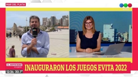 Se inauguraron los Juegos Evita 2022