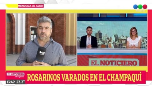 Estudiantes rosarinos varados en el cerro Champaquí