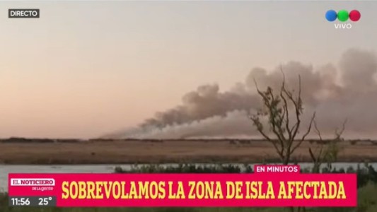 Otra vez fuego en las islas