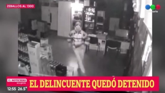Robo a distribuidora de bebidas de Zeballos al 1300: un detenido