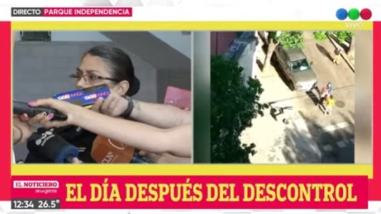 Descontrol en el Parque Independencia: “Estuvimos a la altura de las circunstancia”