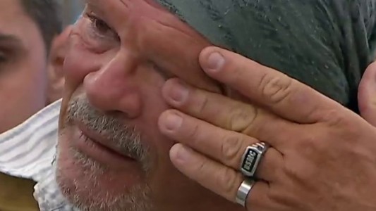 "Alfa" Walter lloró de emoción al ser salvado por Maxi