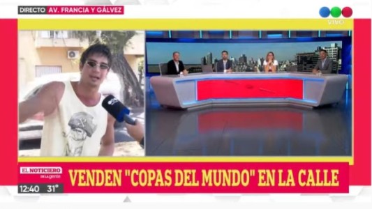 Furor por la venta de la Copa del Mundo en Rosario