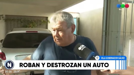 Robó un auto con un arma trucha y chocó dos vehículos en su huida desenfrenada